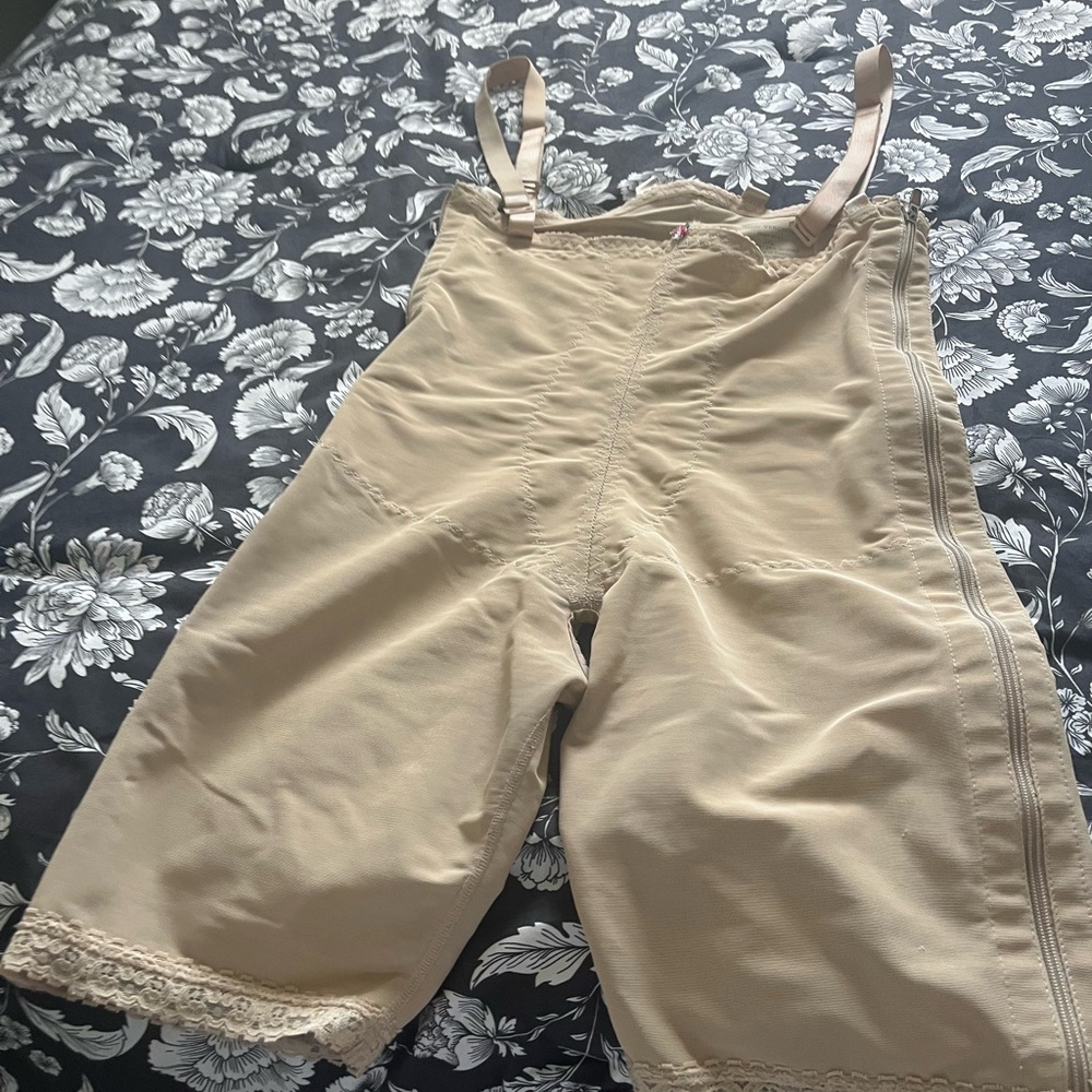 Beige Shapewear Bodysuit